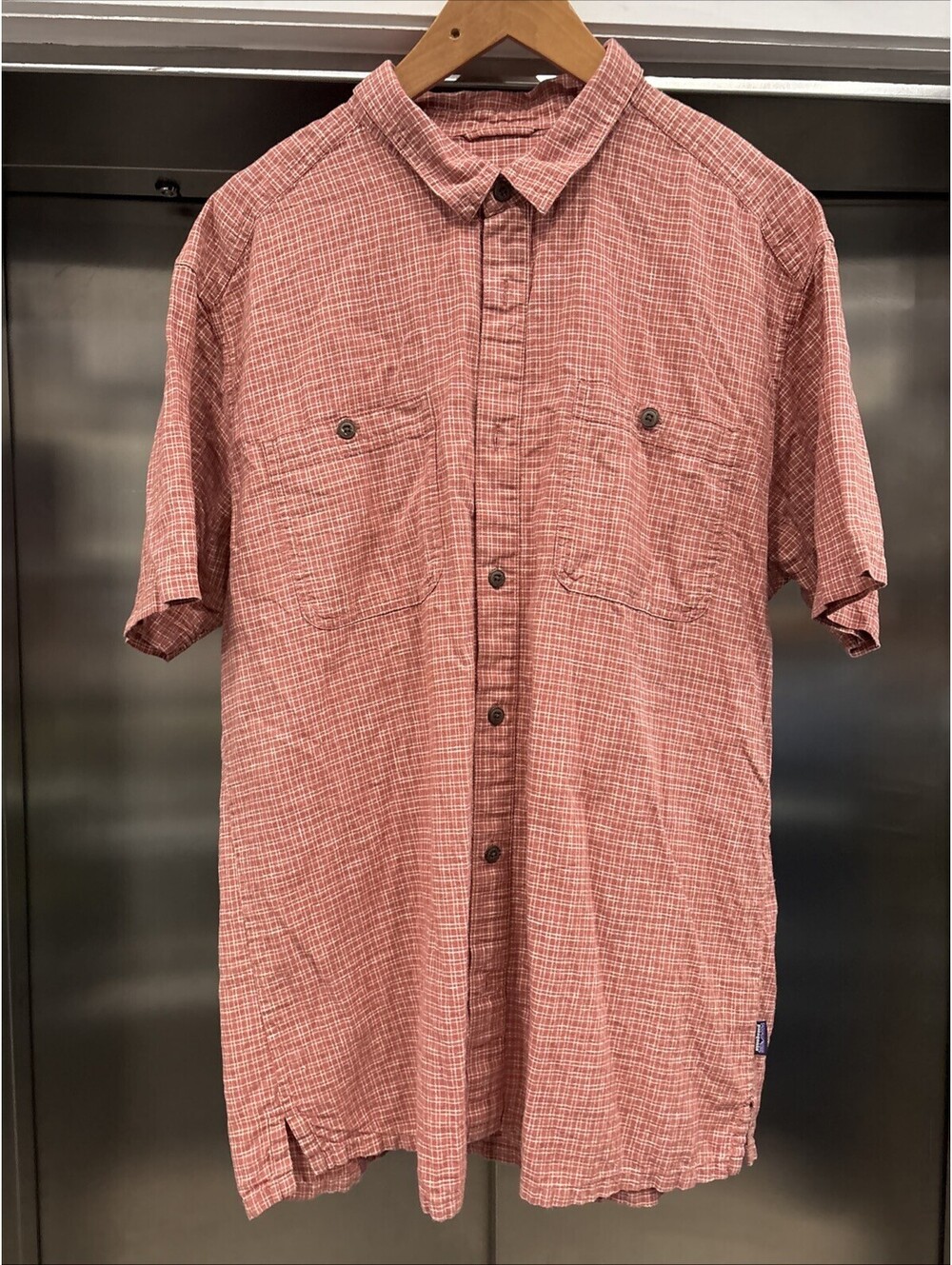 Patagonia Plaid Western Button Up Shirt Men’s Sz XL